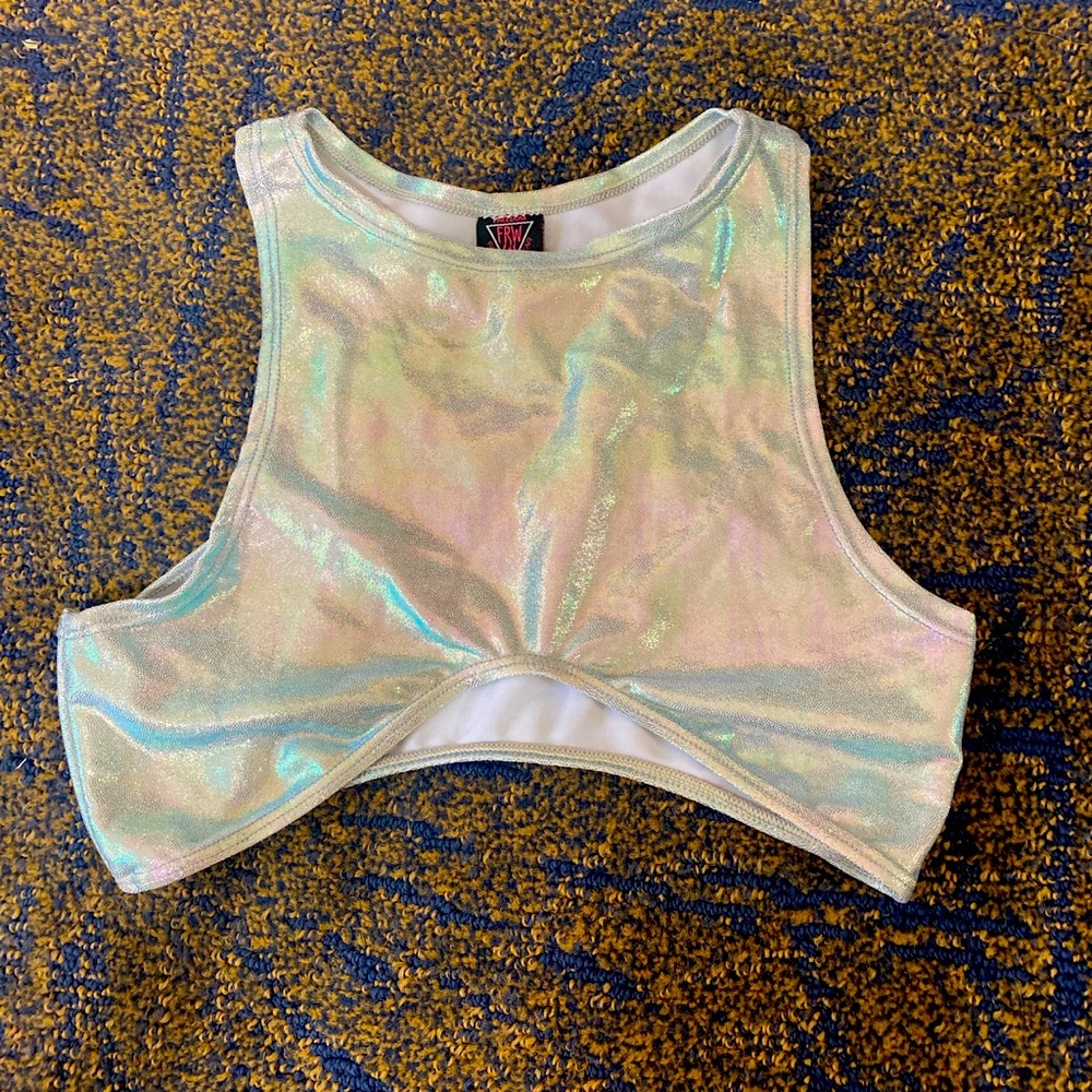 Freedom Rave Wear underboob top!